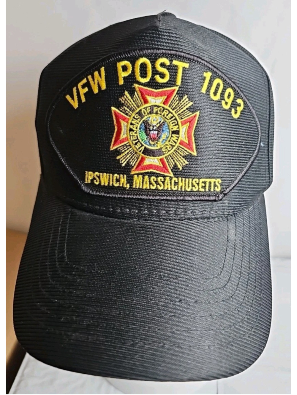 Vintage VFW Post 1093 Ipswich, Massachusetts Hat Snapback Adjustable Made In USA
